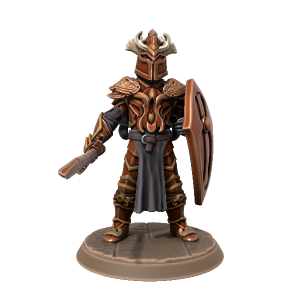 Crucible Knight - made with Hero Forge